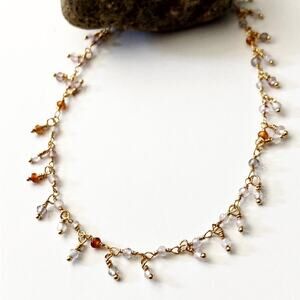 NEW FP x Luna Norte Mixed Stone Anklet Set